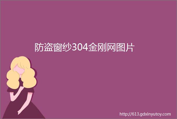 防盗窗纱304金刚网图片